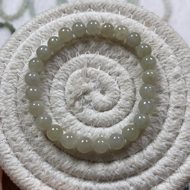 翡翠手串未镶嵌缅甸纯天然A货翡翠