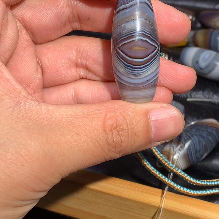 冬***火玛瑙/玉髓未镶嵌颈饰