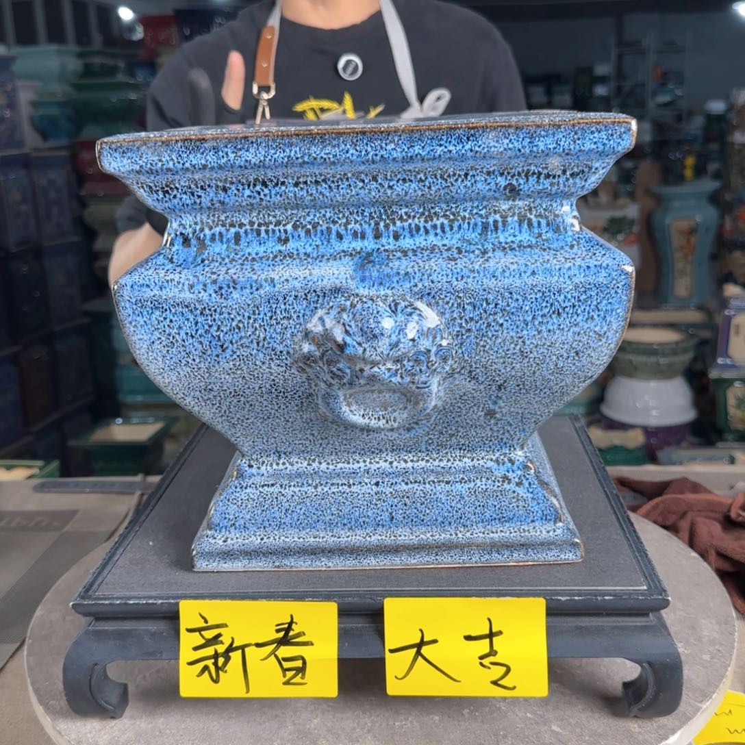 一风堂石湾花盆。043