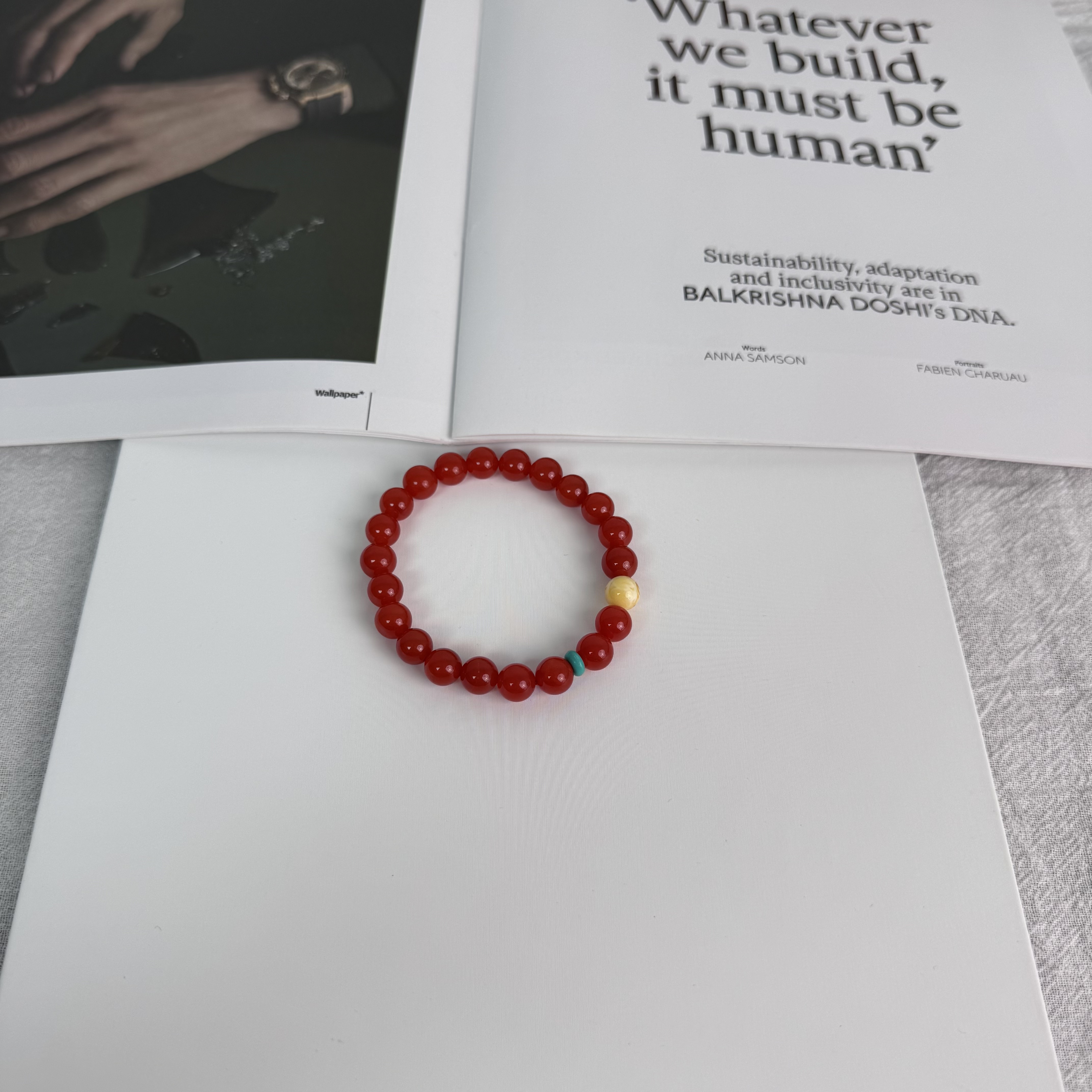 高定珠宝南红手链8+XM2735S948