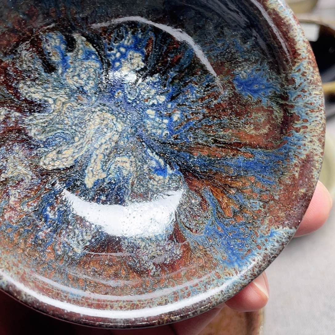 瓷手柄款无盖款龙窑柴烧落灰