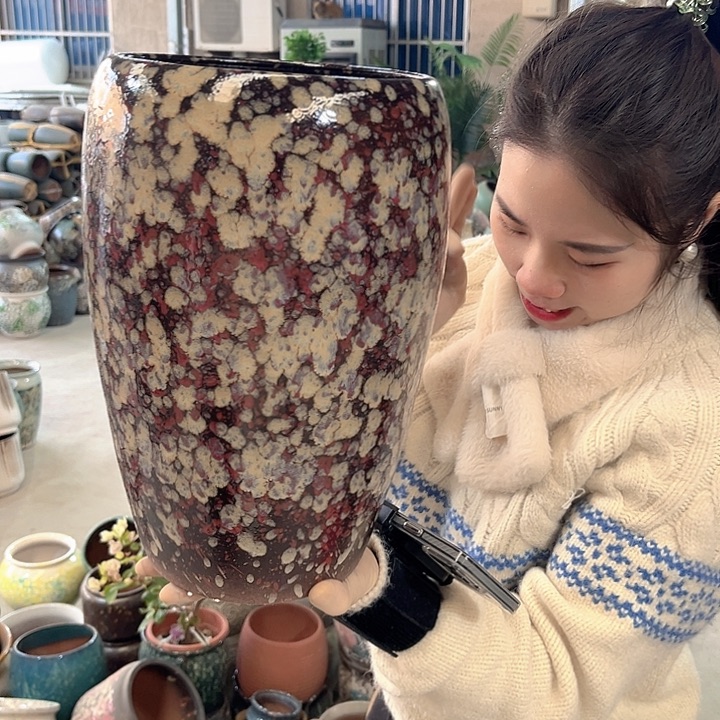 正品口20高33花盆……