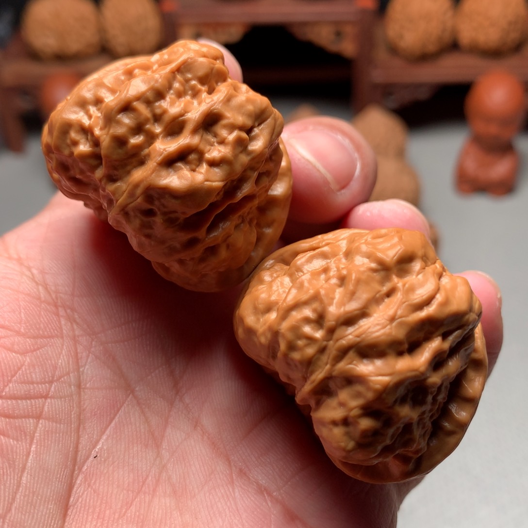 桃核吊坠平谷蛤蟆头