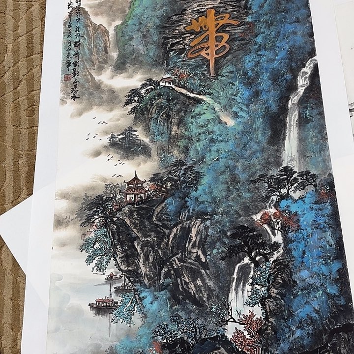 国画用****3花鸟的翅膀是一个巨大的蝴蝶结