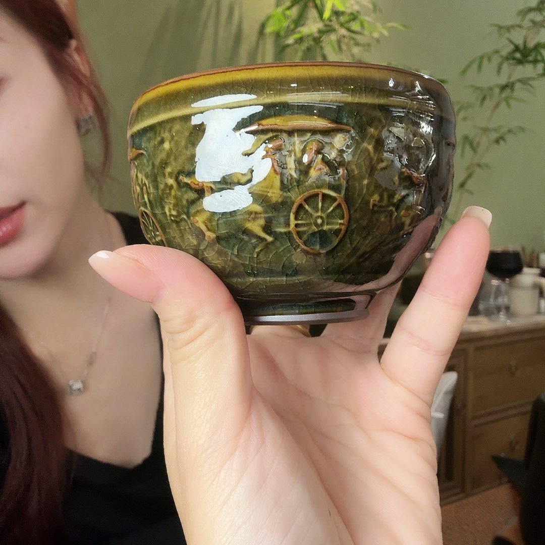 *****茶壶紫砂石红杯钧釉杯子
