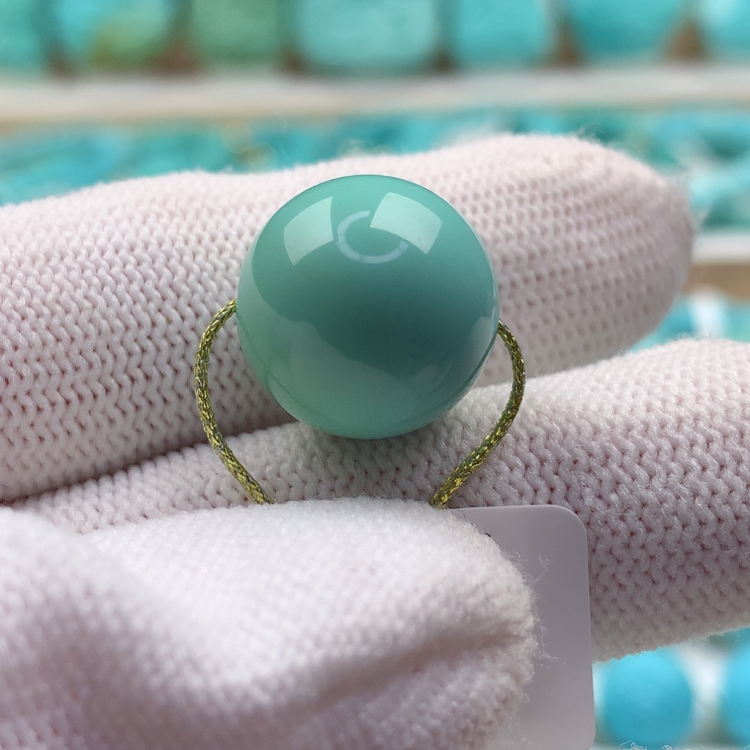 绿松石珠宝奇石未镶嵌14.6