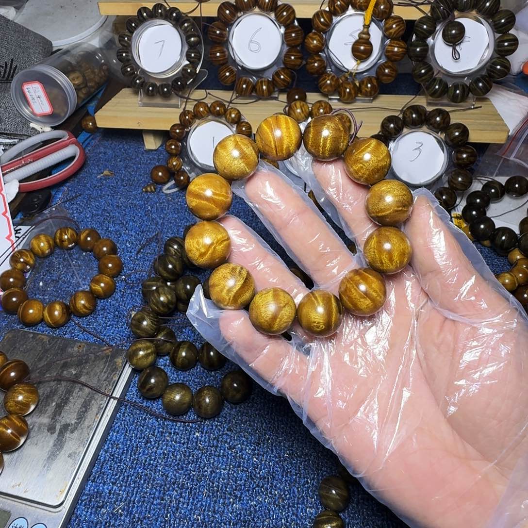 楠木（金丝楠）手串/手链小叶桢楠2.0