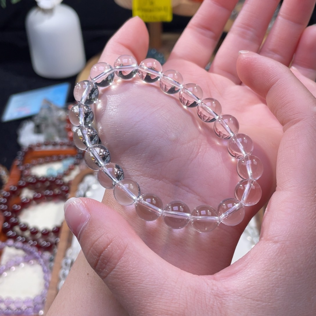 水晶手链未镶嵌10mm   108