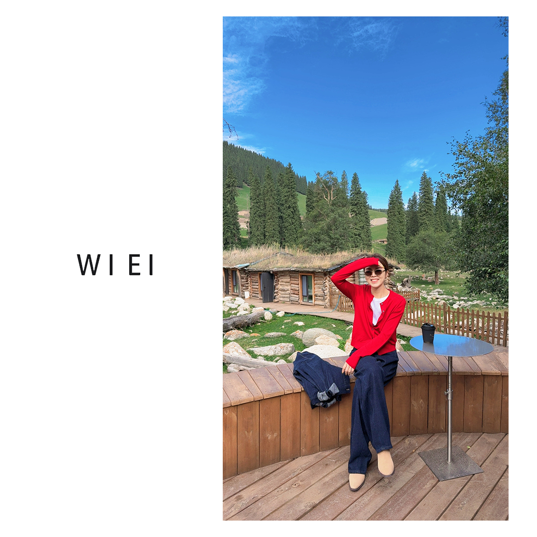 《WI EI》云柔毛衣*经典 轻薄 夏日穿扬子全羊毛针织开衫7A240