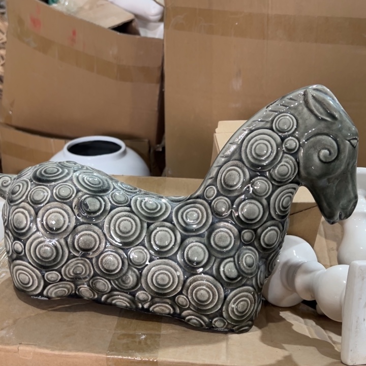 摆件高26宽37公分微瑕捡漏