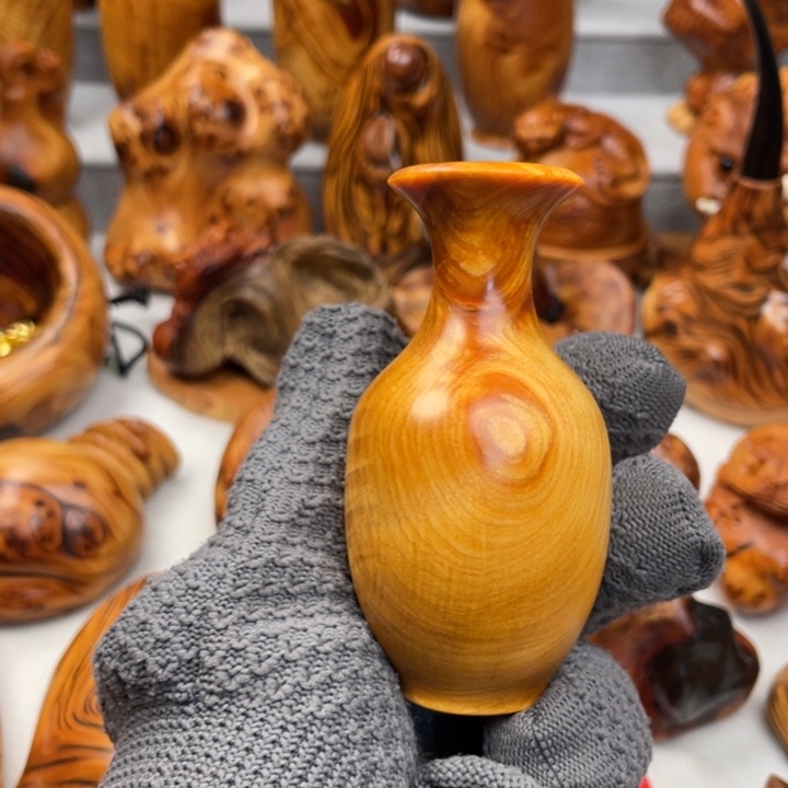 木太行陈化黑油溏心花瓶鉴赏期48小时