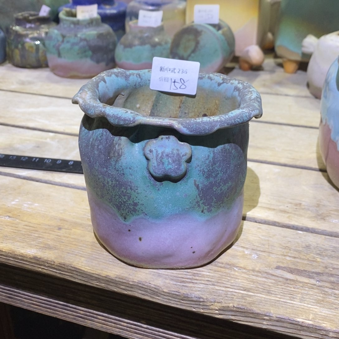 粗砂花盆九**五新中式D236