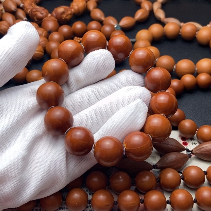 橄榄核手串/手链1.78正宗梅林铁核