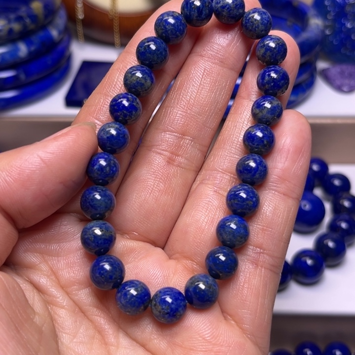 青金石手串未镶嵌手串8m m