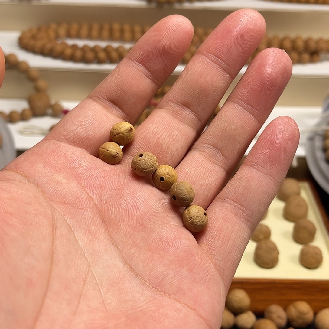 凤眼菩提吊坠希***巴6颗9mm实心籽