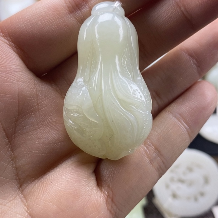 和田玉挂件未镶嵌