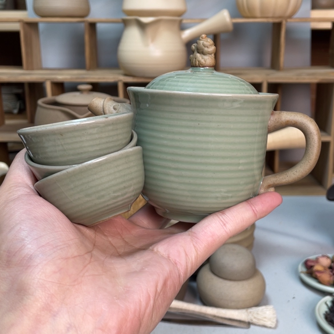 【闪购商品】壶老段烧陶瓷茶器！