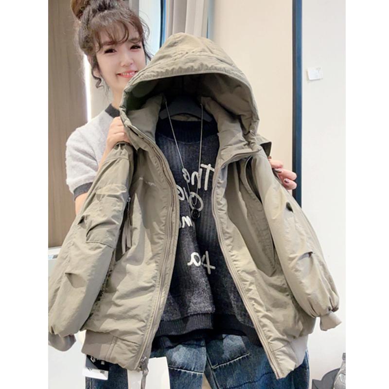 男童冬季新款棉衣中大童洋气冬装宽松休闲棉服保暖外套棉服夹克潮