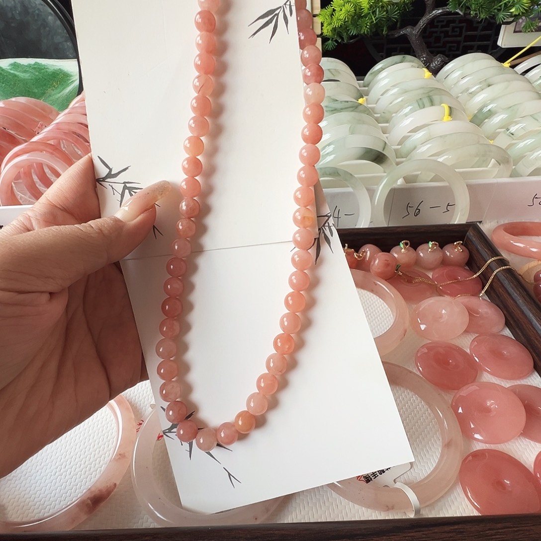 石英质玉（金丝玉）未镶嵌手镯