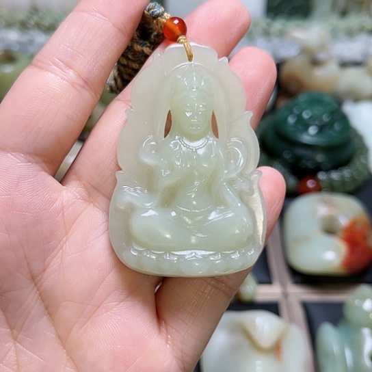 【闪购商品】和田玉未镶嵌吊坠(不含链)