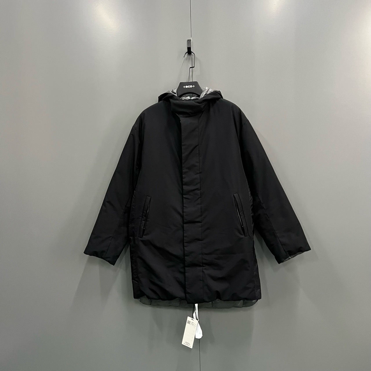 （jp）112 【XP】PRADA 普拉达 黑银连帽双面羽绒服 S码/95新/30000