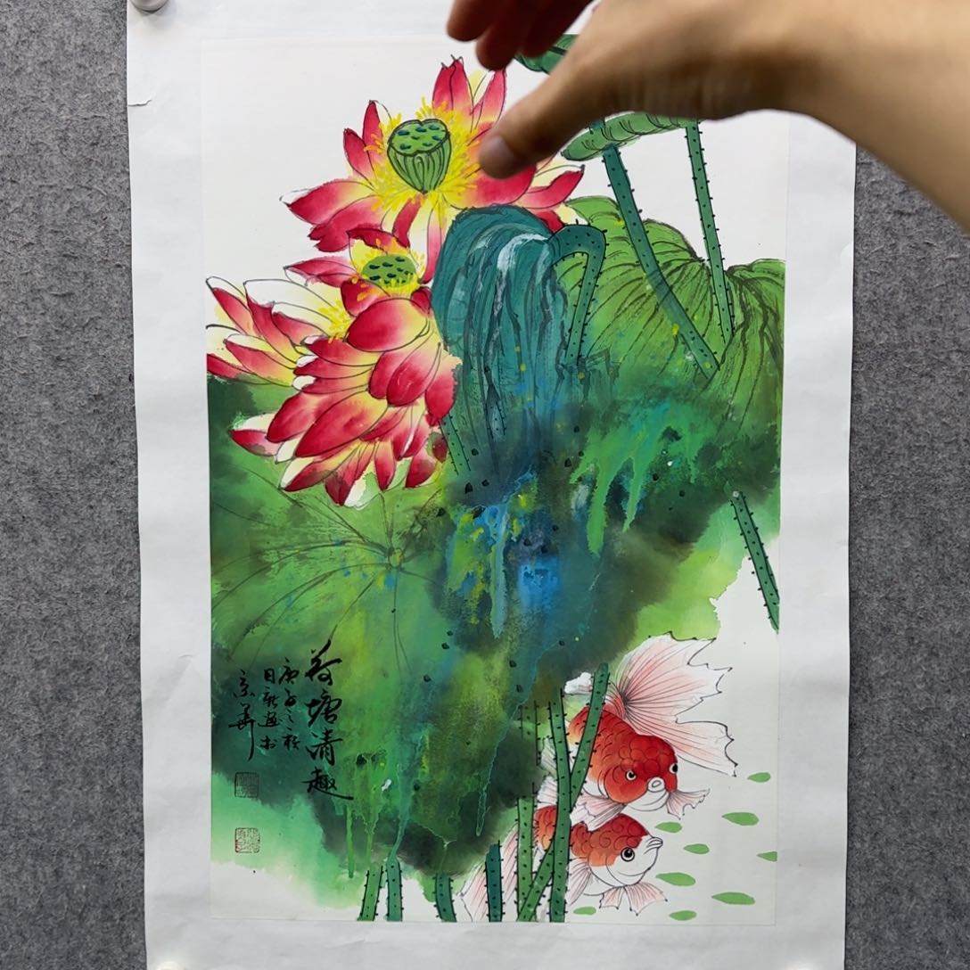 书法作品多次参加