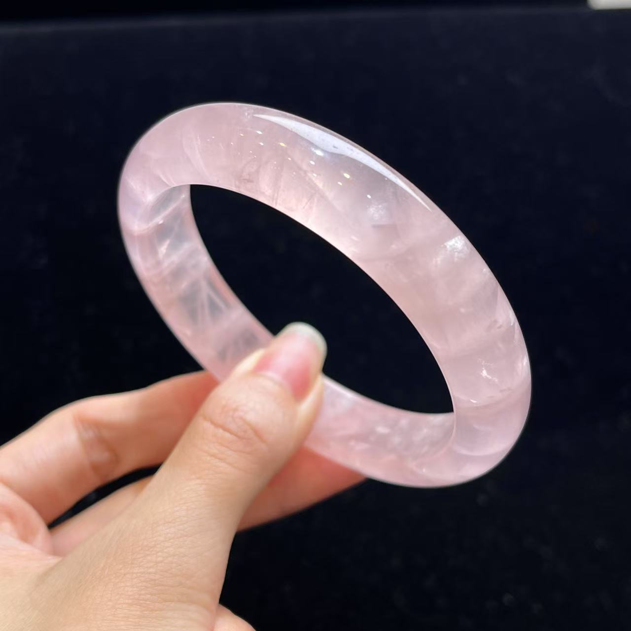 粉水晶手镯(54-63/多样性发一件) B47-01