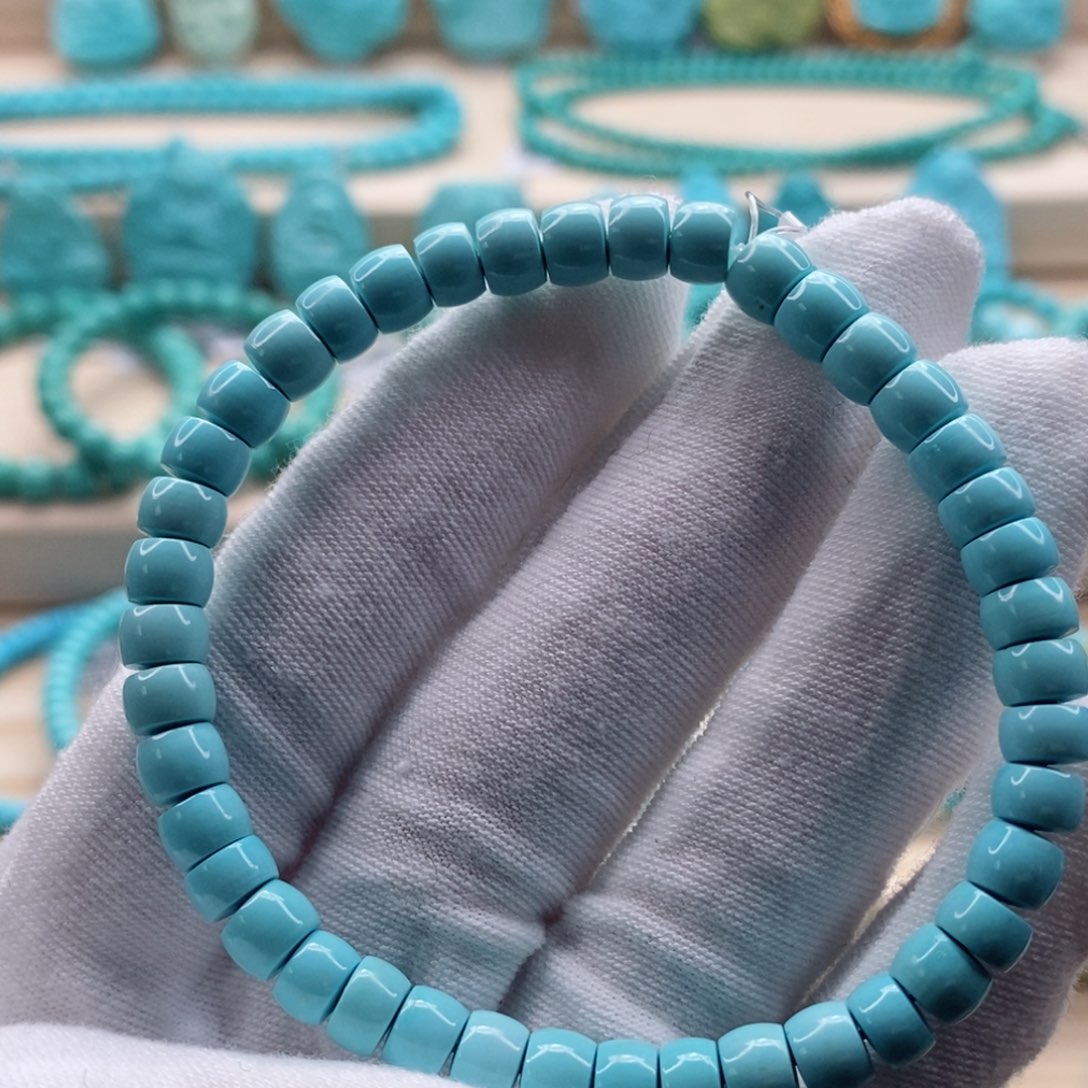 绿松石珠宝奇石未镶嵌