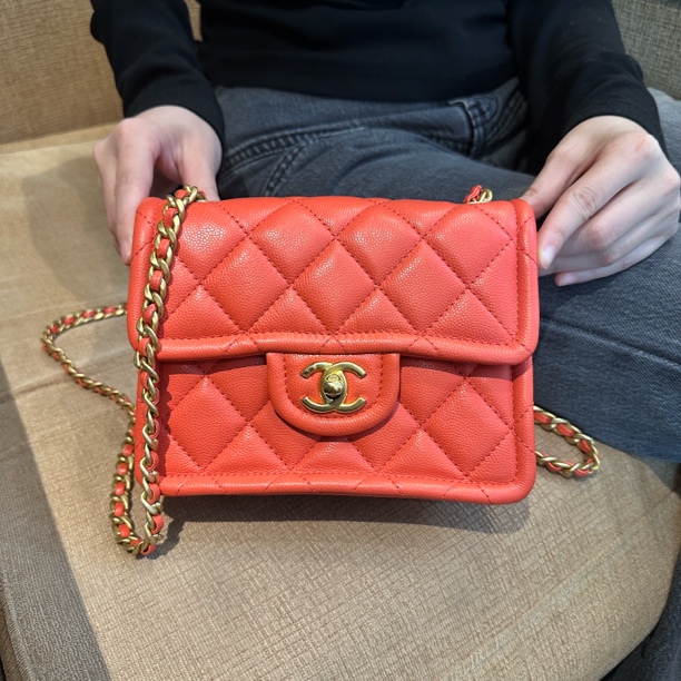 95新 Chanel/香奈儿 98新 苏州包展/豆腐包/成色直播间为准