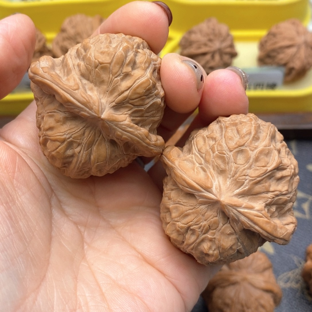 把件文玩核桃45尺南瓜墩