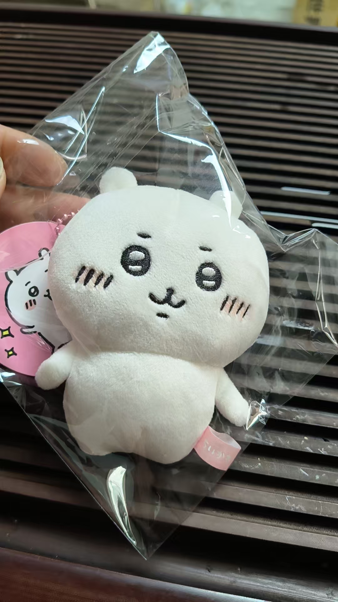 吉伊专拍Chiikawa自嘲熊毛绒玩具挂件