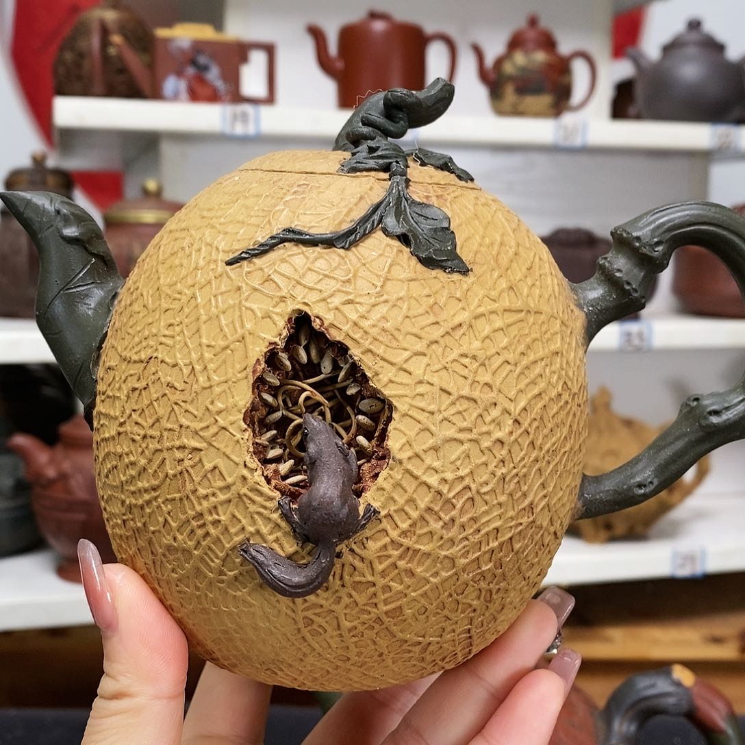 紫砂茶壶刘*金全手工制作