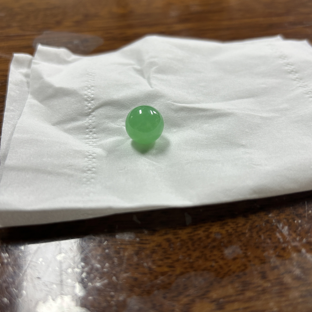 天然缅甸翡翠圆珠
