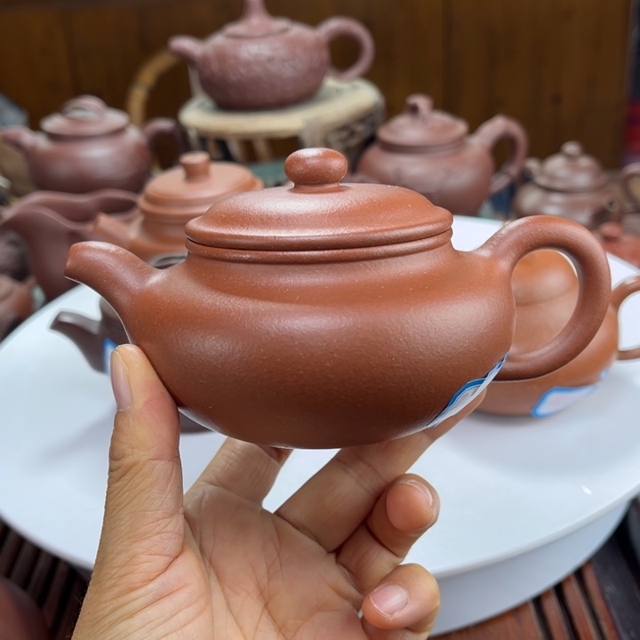 紫砂茶壶紫砂花茶