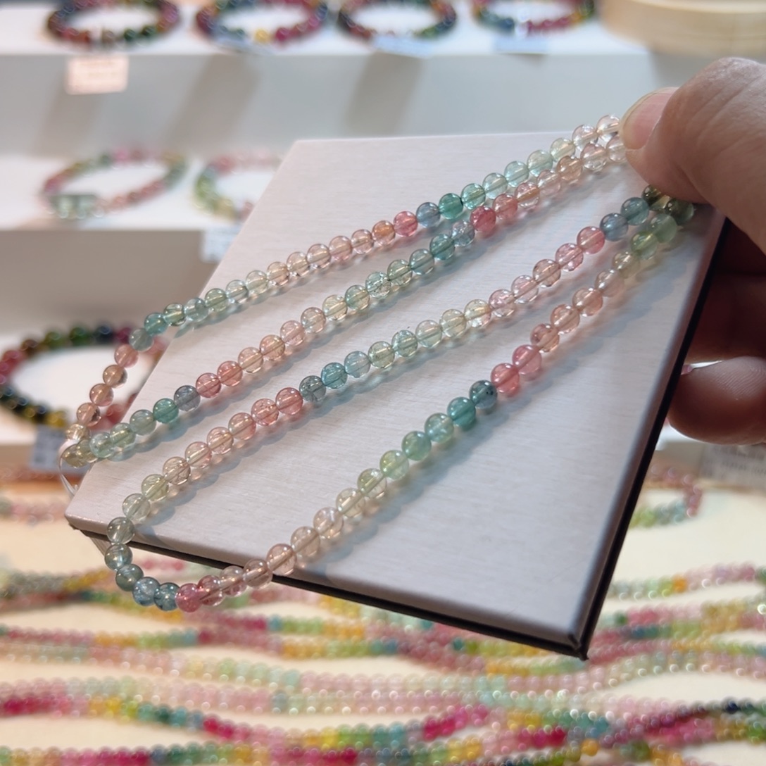 未镶嵌手链碧玺碧玺