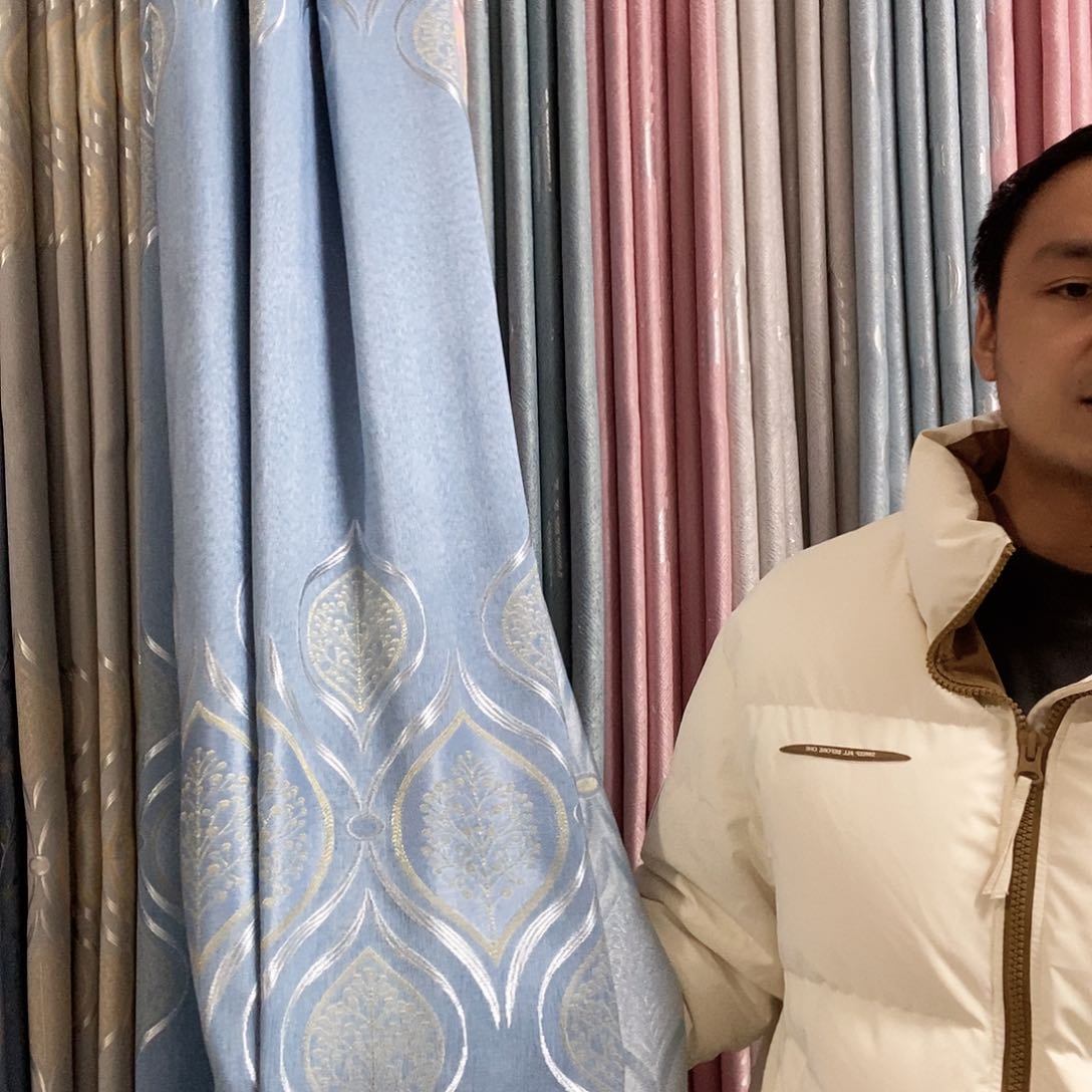 涤纶农**哥黄金叶蓝3米对开8套1.5米3片