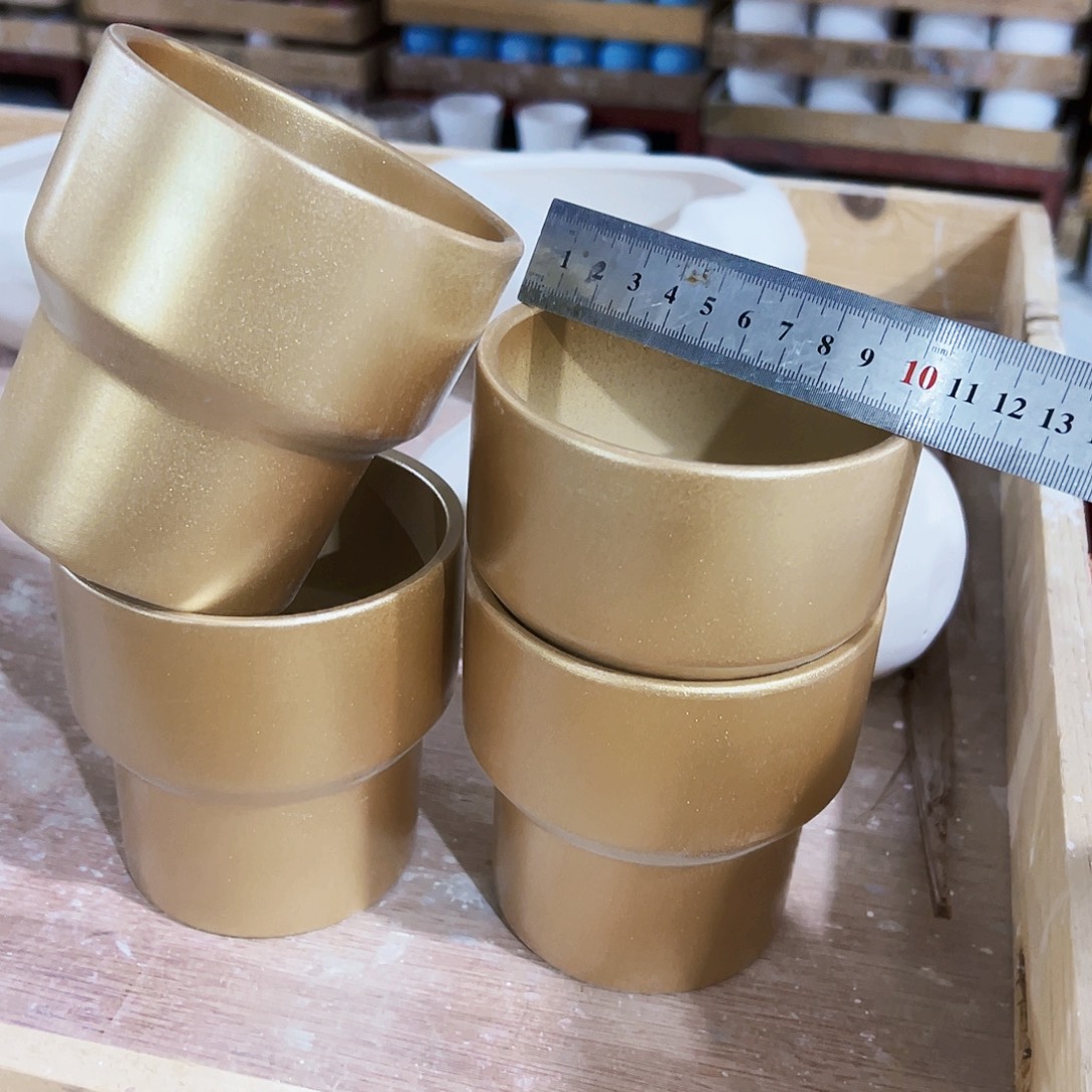 有孔，外贸尾单陶瓷花盆凑单10米包邮