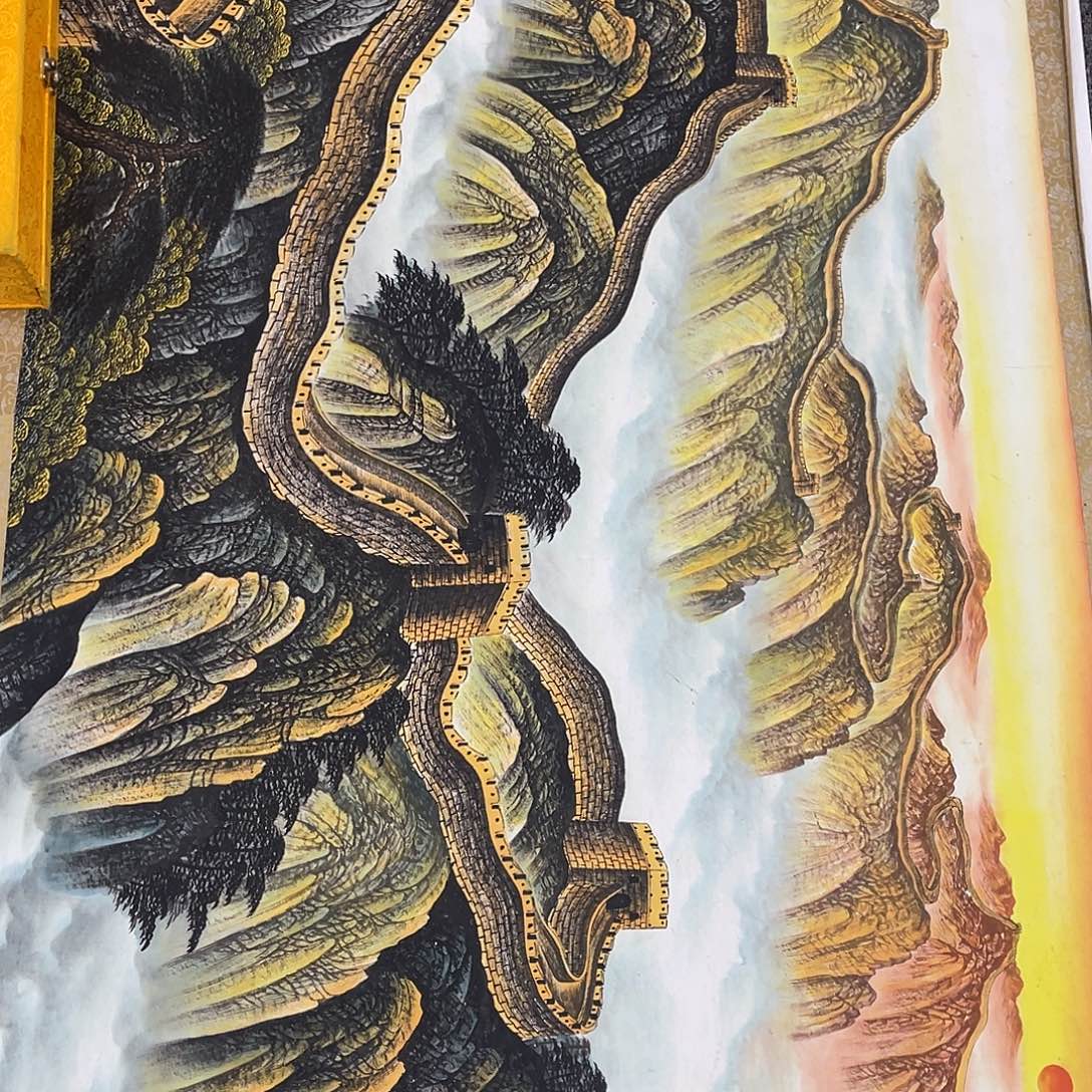 国画老师手绘带运险w