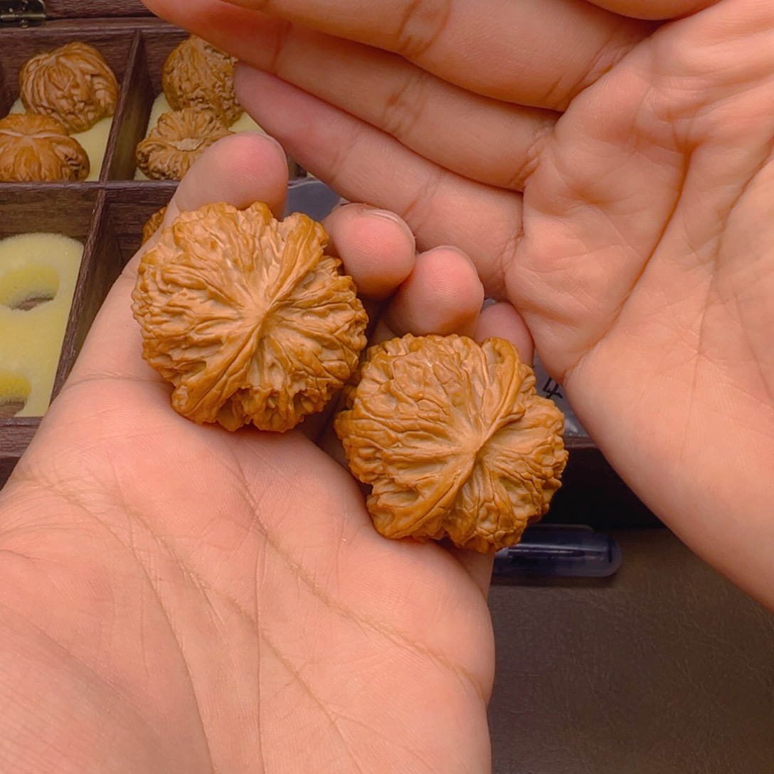 悟***空把件文玩核桃苹果园