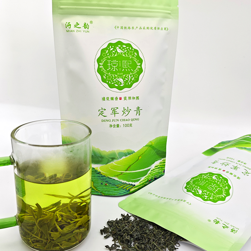 QIONGXI/琼熙【臻享汉中】定军炒青茶100g