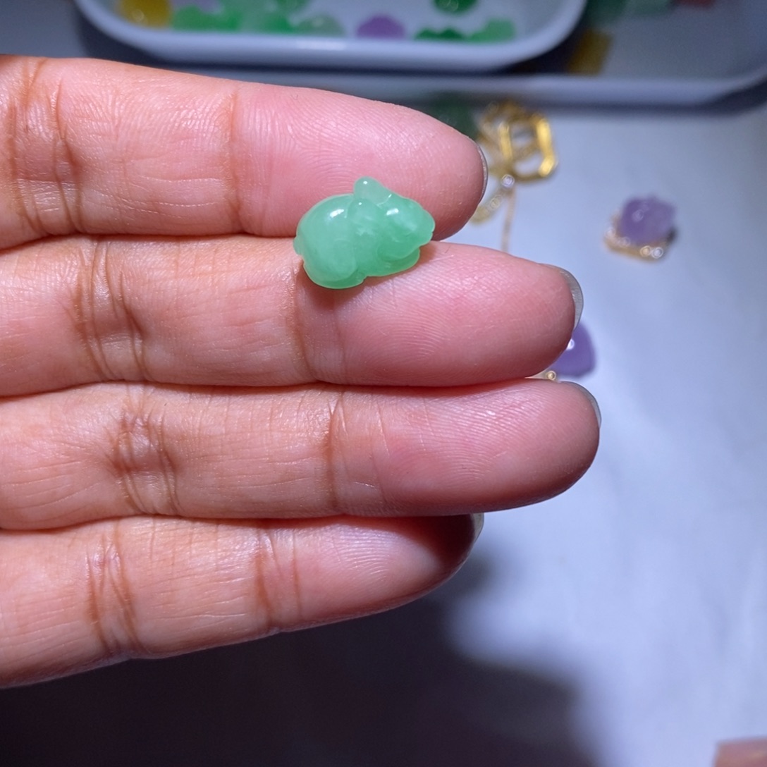 颈饰未镶嵌翡翠6