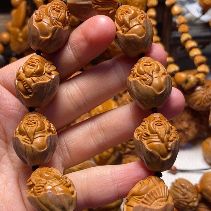 【闪购商品】橄榄核手串/手链包衣财神