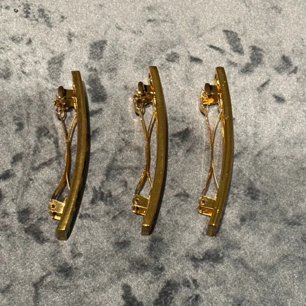 1088L满印三色弹簧夹一只装