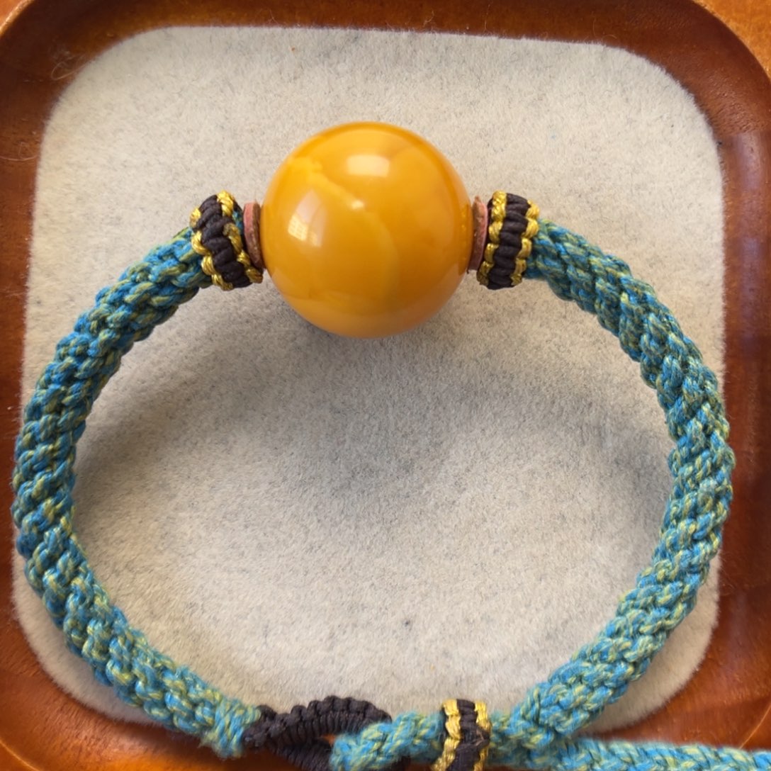 蜜蜡未镶嵌手绳蜜蜡