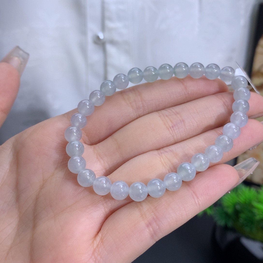 翡翠颈饰未镶嵌卡6.2冰胶蓝底