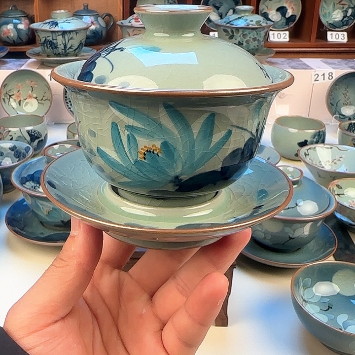 景德镇陶瓷陶瓷杯茶具福利