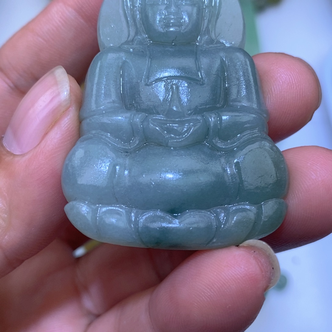 定制翡翠未镶嵌观音