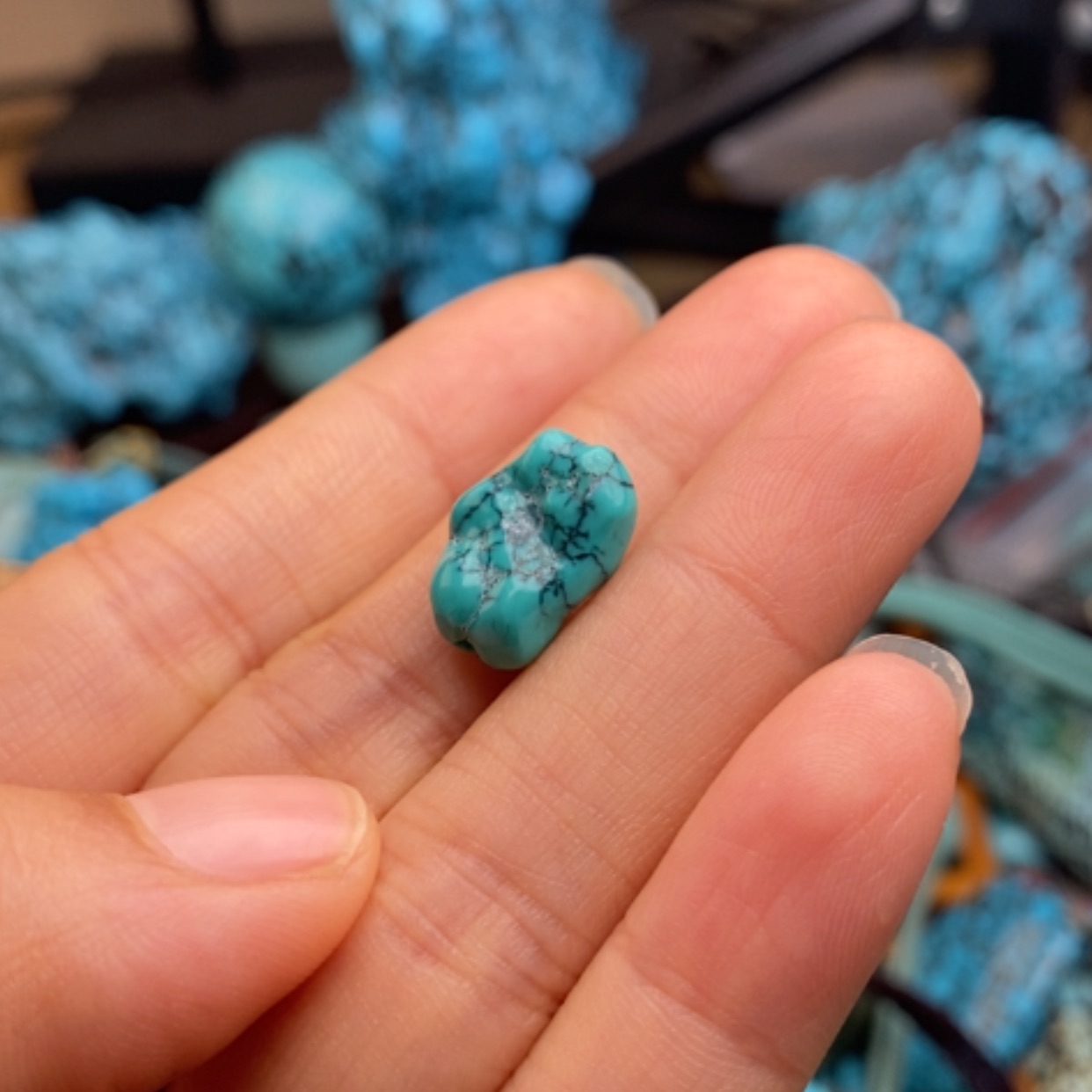 【闪购商品】绿松石珠宝半成品未镶嵌