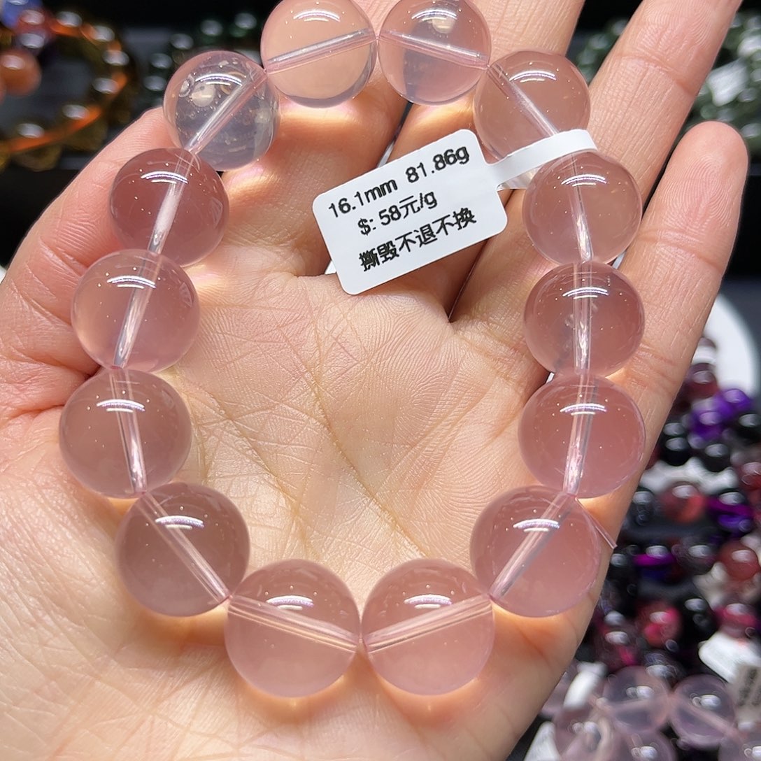 水晶手链未镶嵌手链