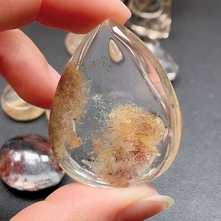 未镶嵌吊坠(不含链)水晶T****❤